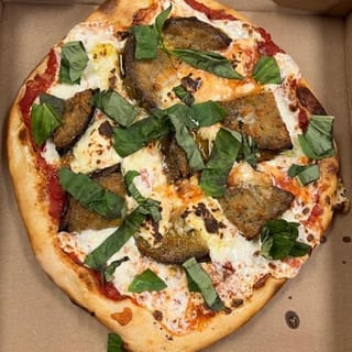 Eggplant Parmesan Pizza Personal